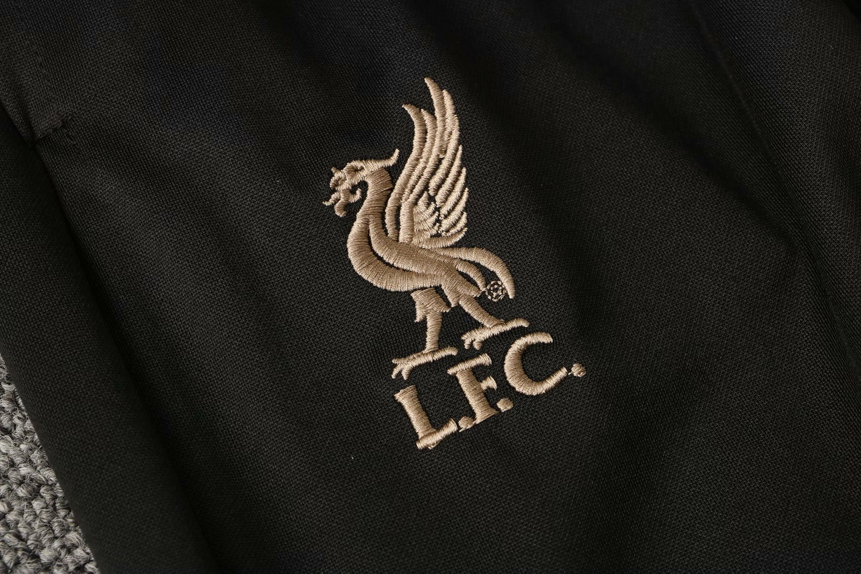 Liverpool Soccer Training Suit Black GB Mens 2021/22 