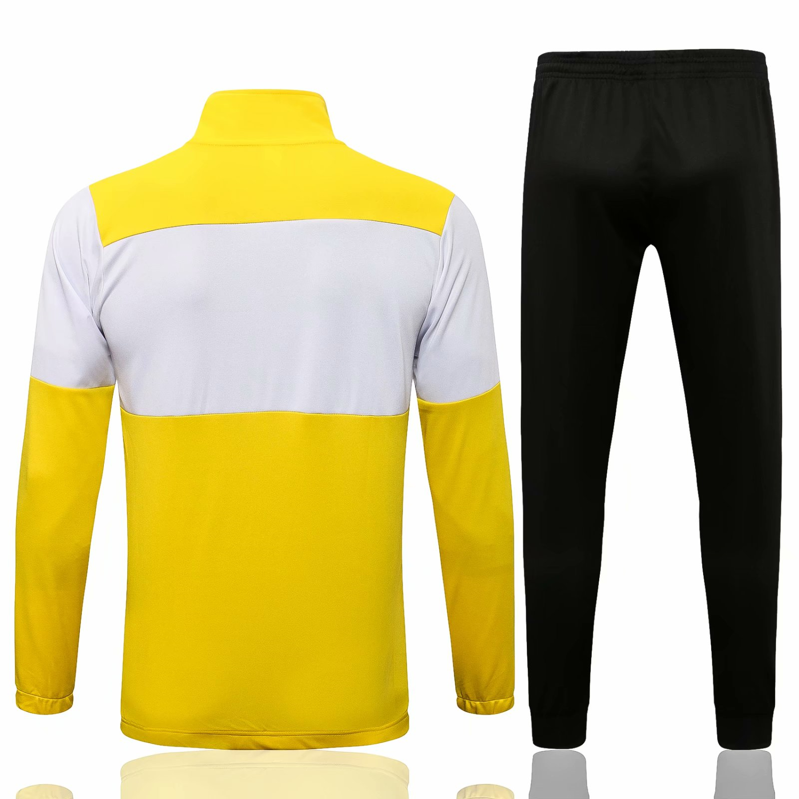 Borussia Dortmund Soccer Training Suit Jacket + Pants Yellow Mens 2021/22 