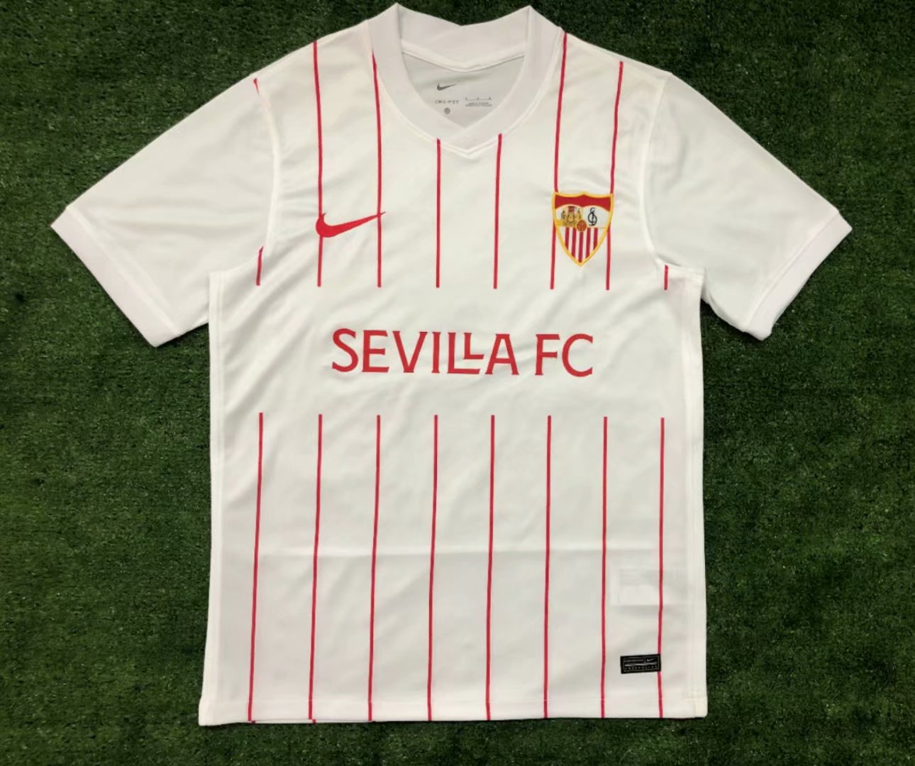 Sevilla Soccer Jersey Replica Home Mens 2021/22 