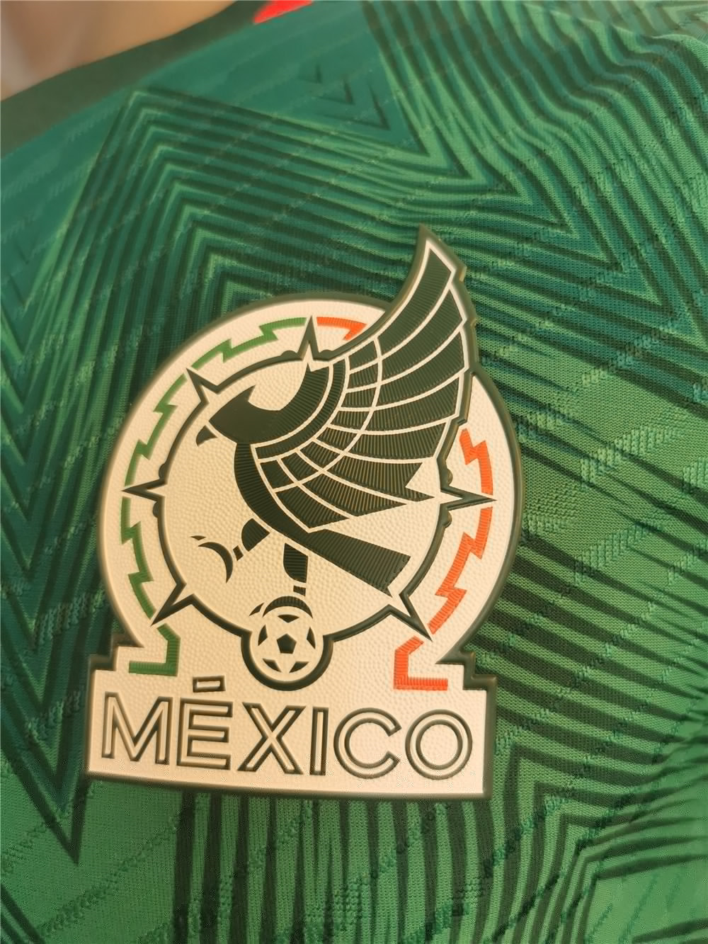 Mexico Soccer Jersey Replica Home Mens 2022 FIFA World Cup Qatar (Player Version)