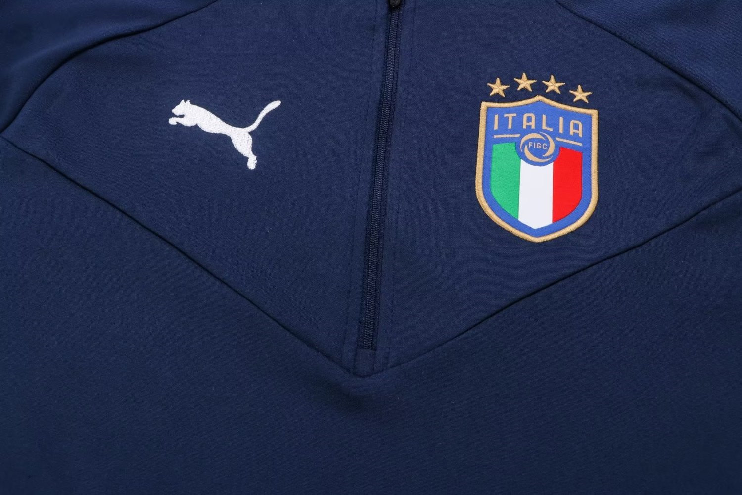 Italy Soccer Training Suit Navy 2022/23 Mens