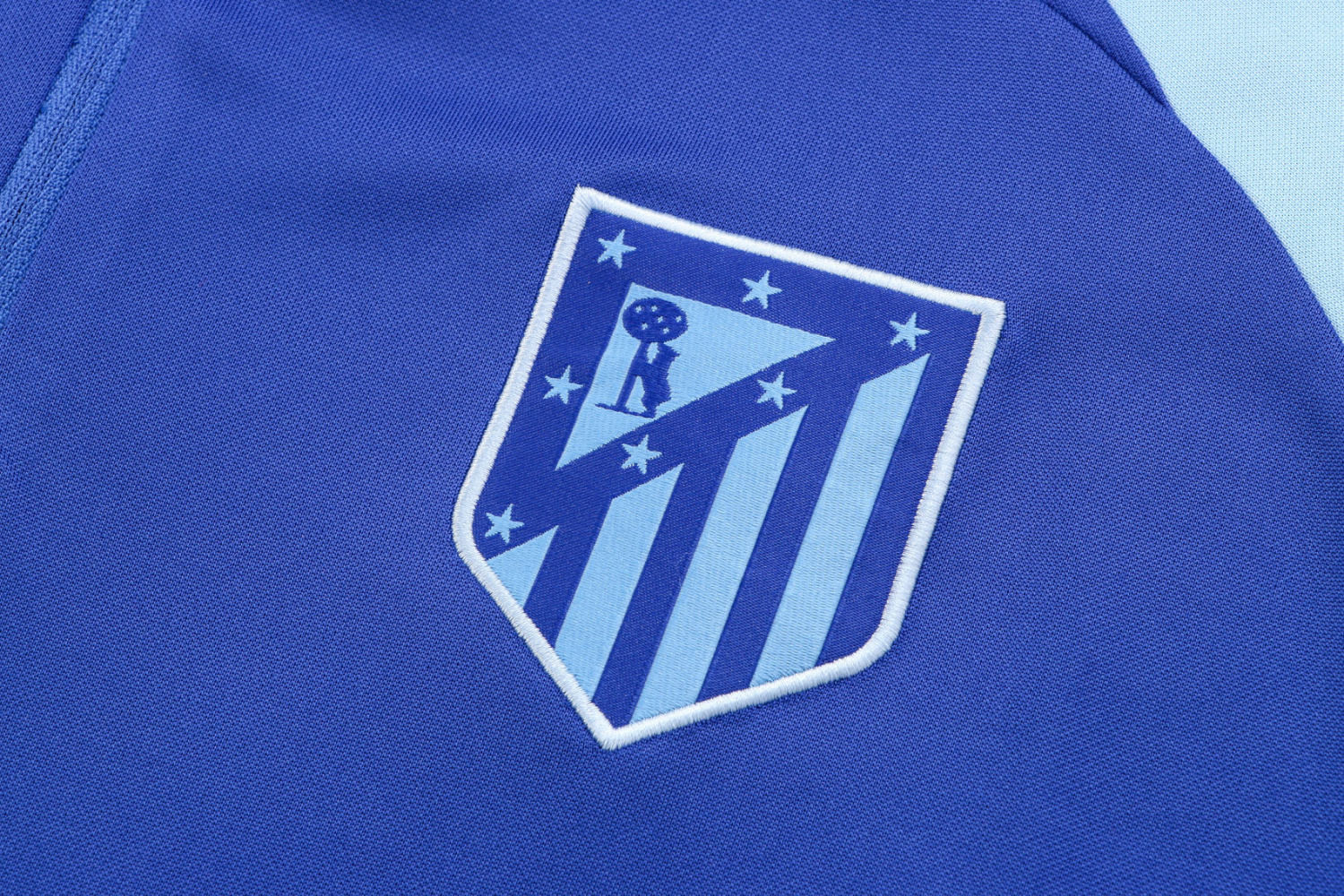 Atletico Madrid Soccer Training Suit Blue 2022/23 Mens