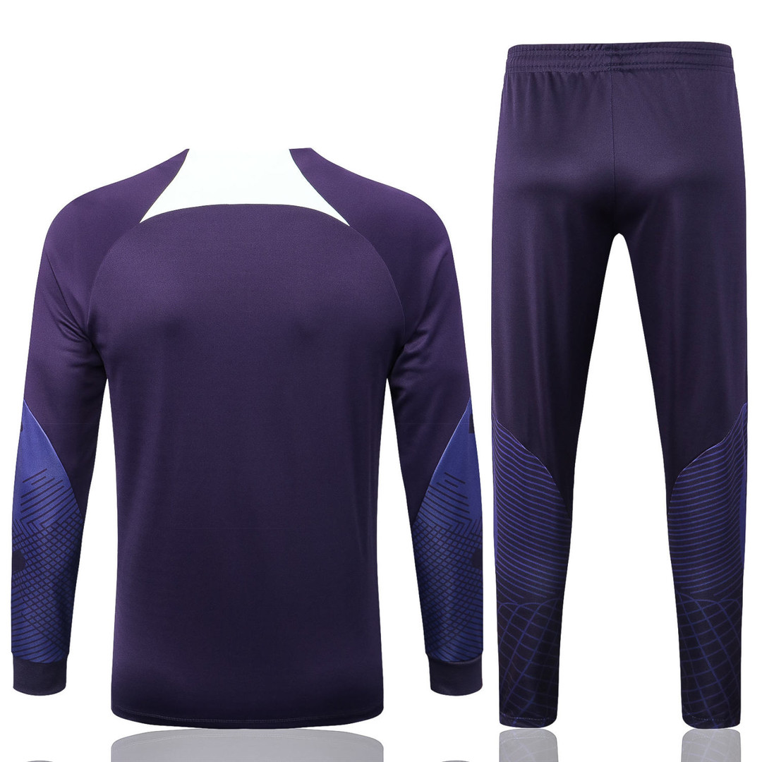 Inter Milan Soccer Jacket + Pants Purple 2022/23 Mens