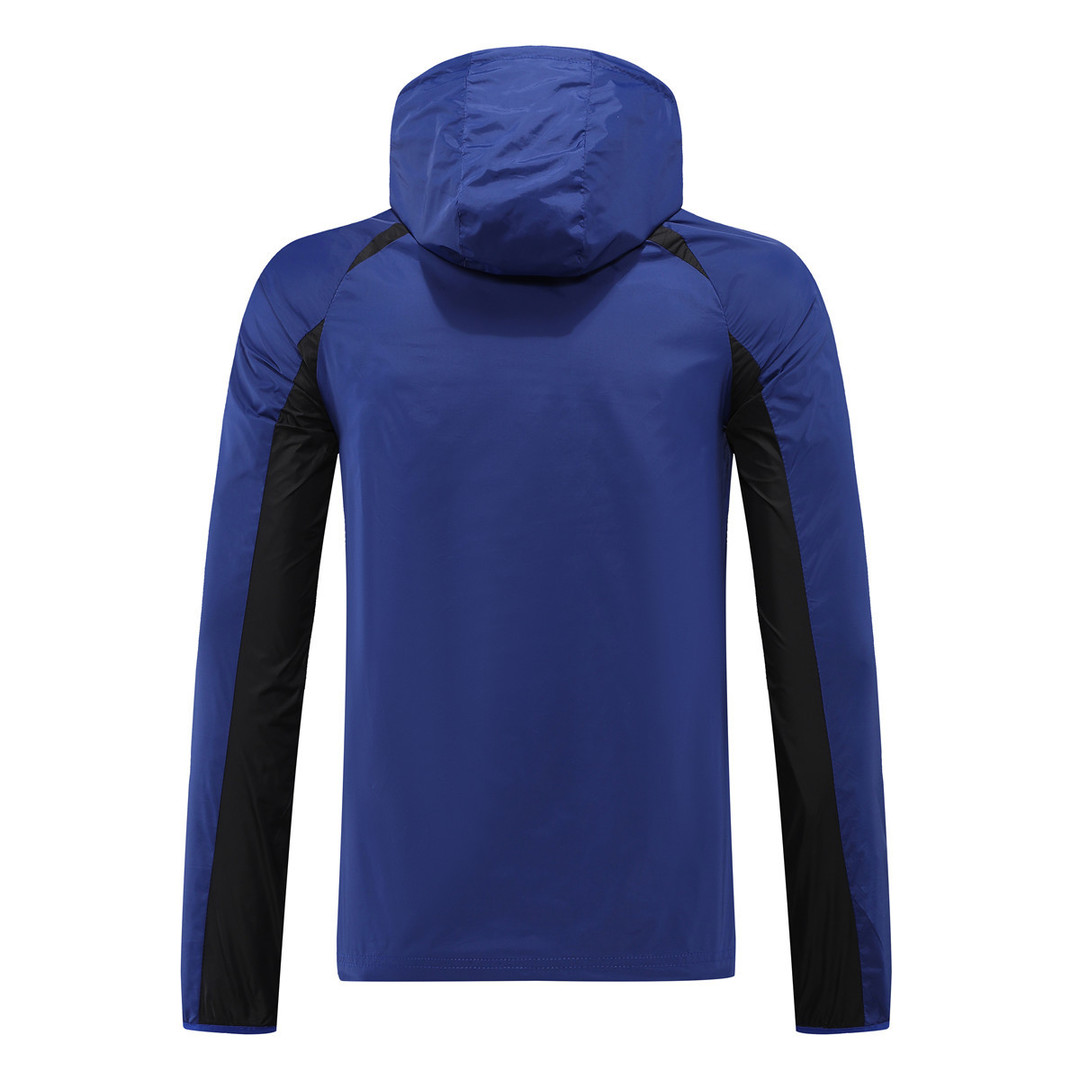Chelsea All Weather Windrunner Soccer Jacket Blue 2022/23 Mens (Hoodie)