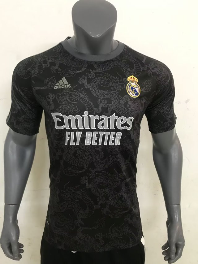 Real Madrid Soccer Jersey Replica Black Dragon 2022/23 Mens (Special Edition)
