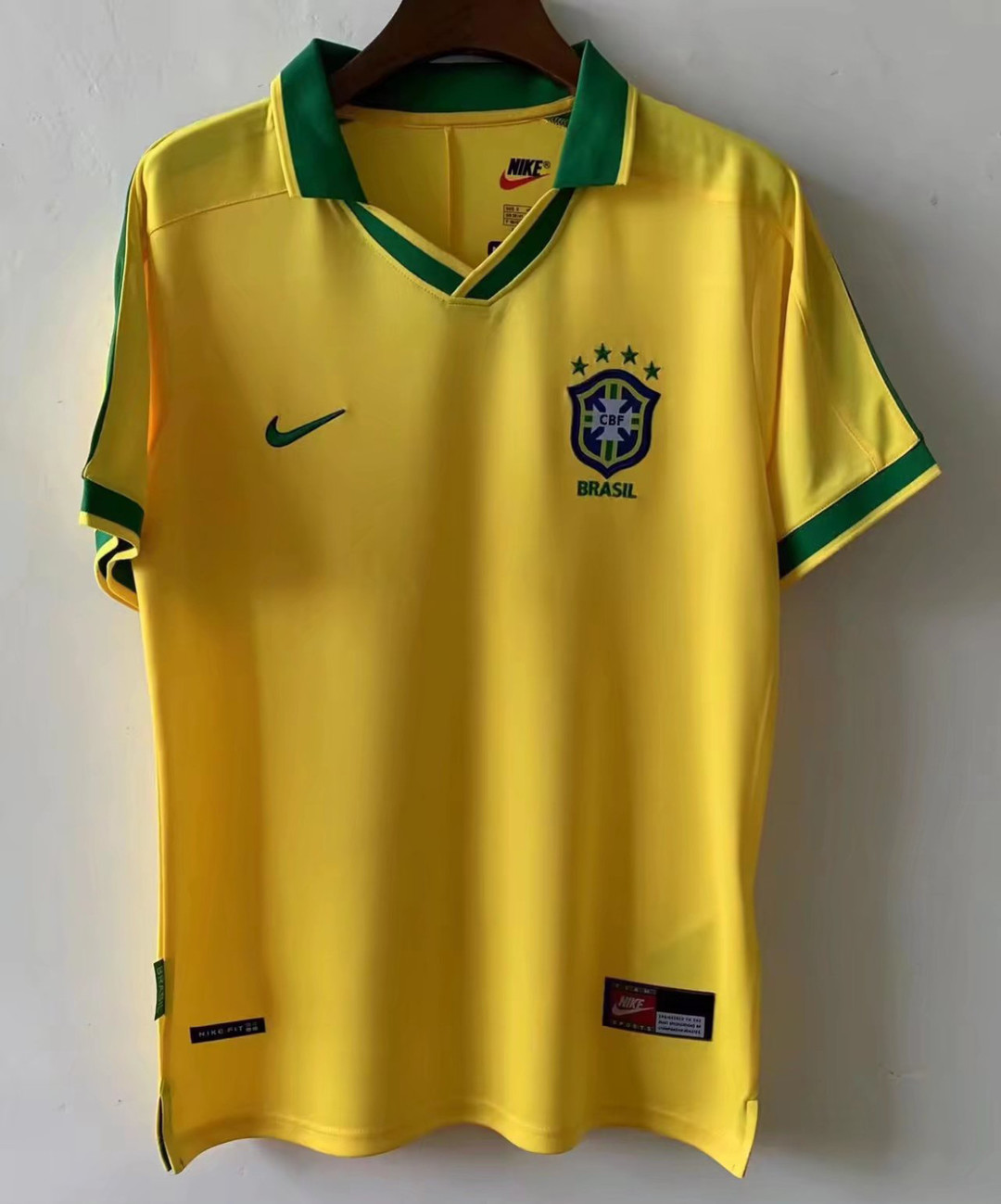 Brazil Soccer Jersey Replica Home 1997 Mens (Retro)