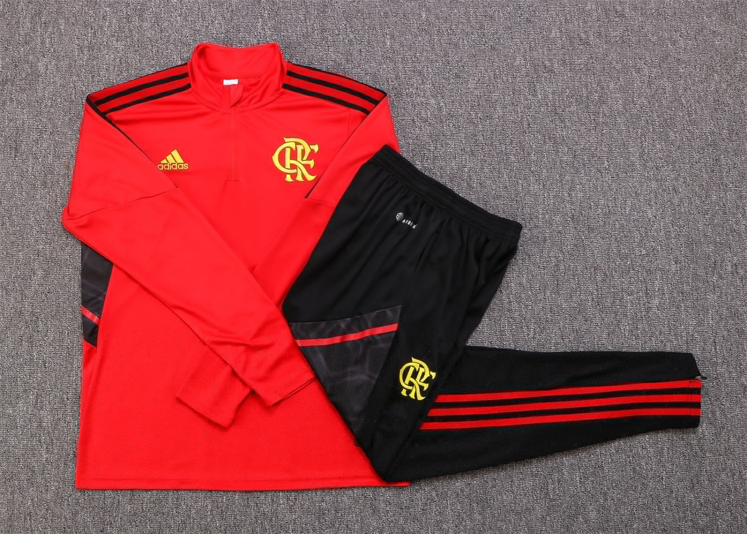 Flamengo Soccer Training Suit Replica Red 2022/23 Youth