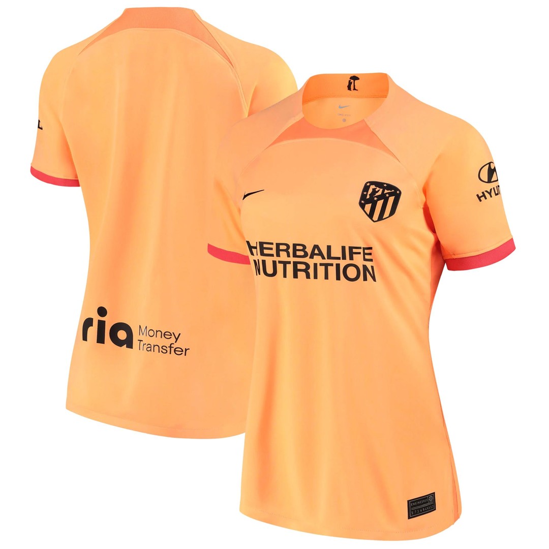 Atletico Madrid Soccer Jersey Replica Third 2022/23 Womens