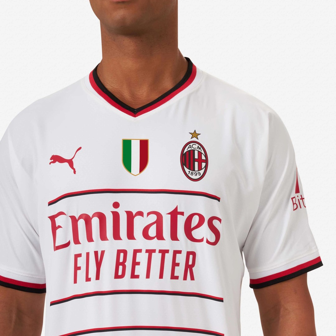 AC Milan Soccer Jersey Replica Away 2022/23 Mens (Player Version)