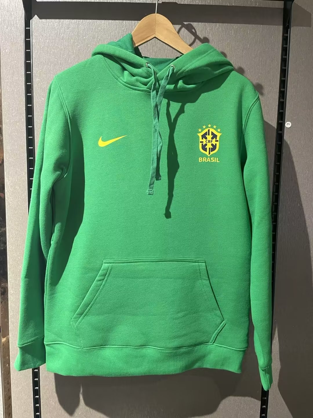 Brazil Soccer Sweatshirt Green Pullover 2022 Men's (Hoodie)