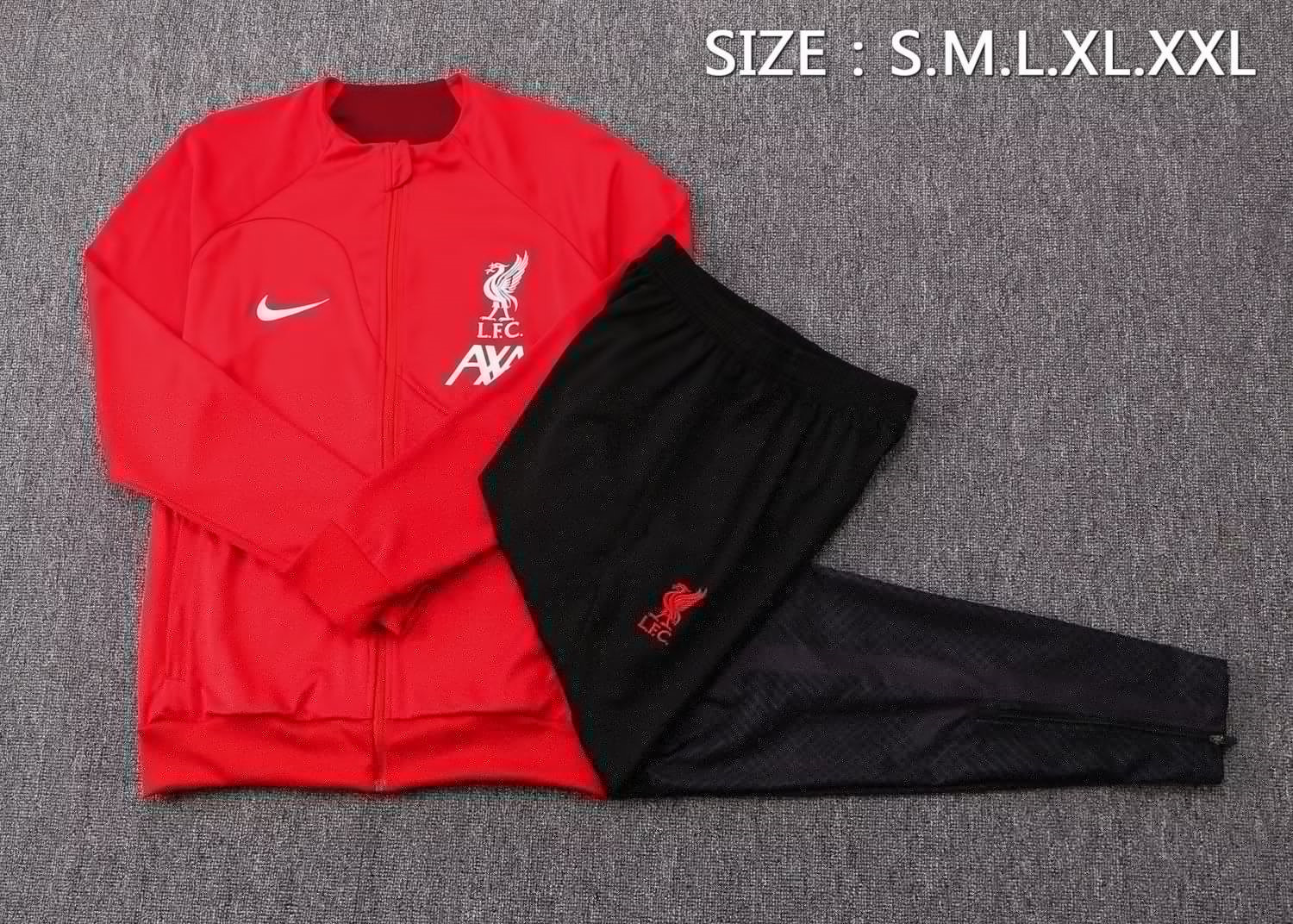 Liverpool Soccer Jacket + Pant Replica Red II 2021/22 Men's