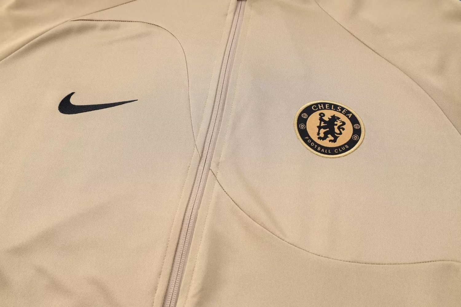 Chelsea Soccer Jacket + Pants Replica Apricot 2022/23 Mens