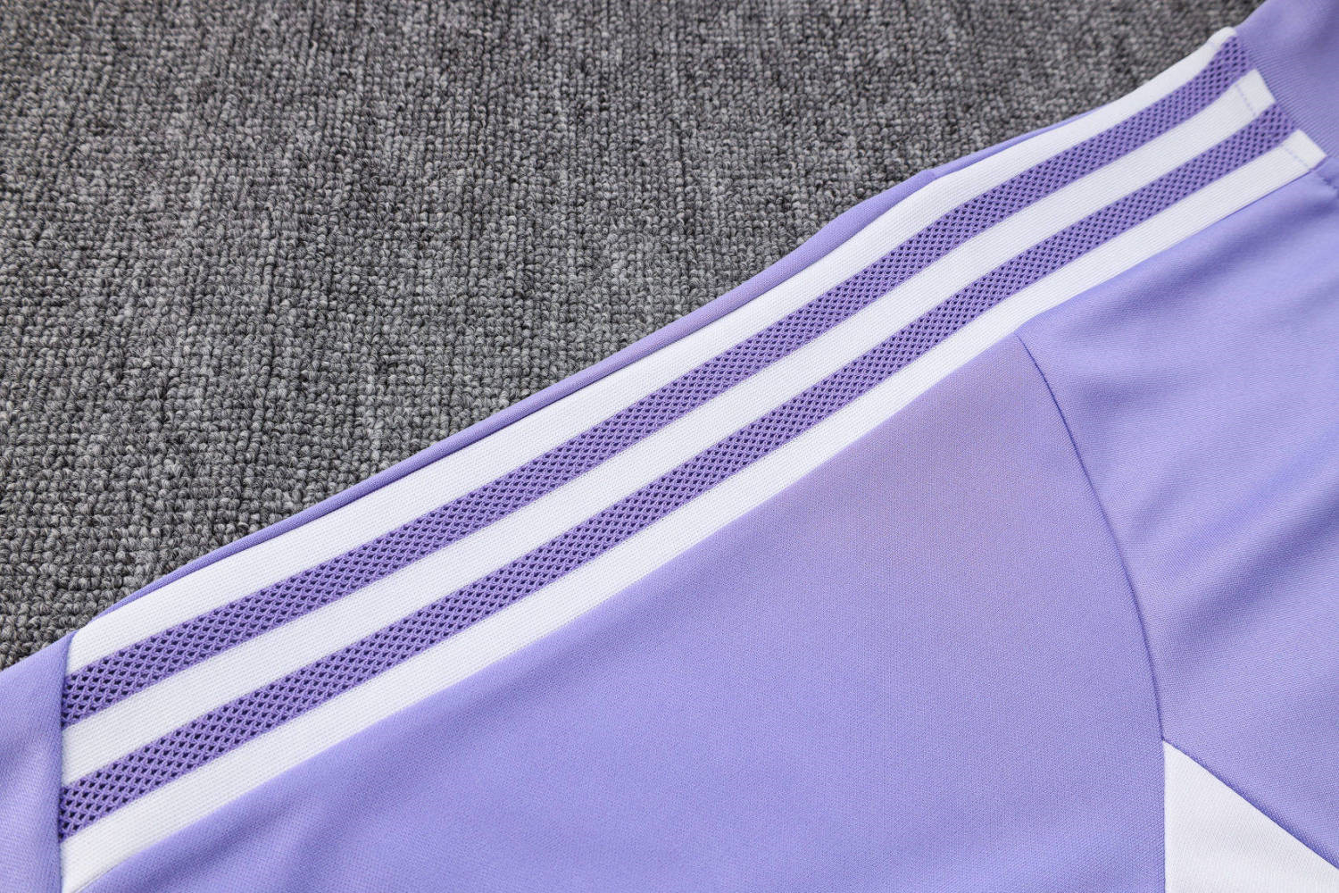 Real Madrid Soccer Jacket + Pants Replica Purple 2022/23 Mens