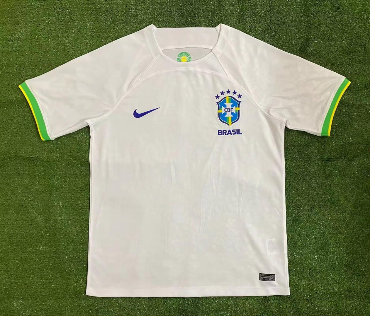 Brazil Soccer Jersey Replica White 2022 Mens (Special Edition)