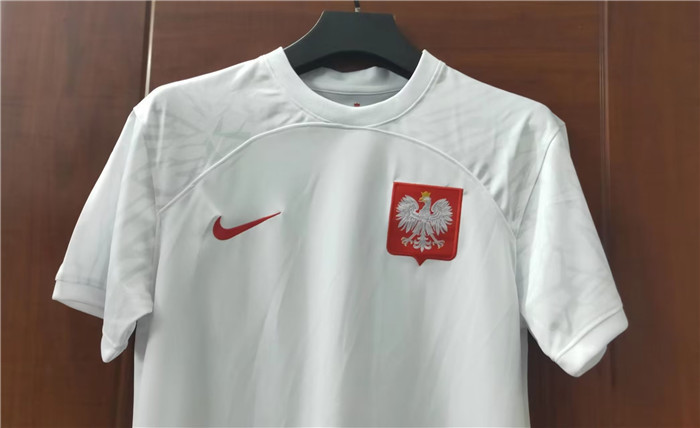 Poland Soccer Jersey Replica Home 2022 Mens
