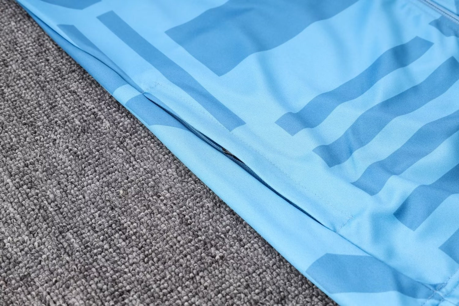 Manchester City Soccer Jacket + Pants Replica Blue 2022/23 Mens