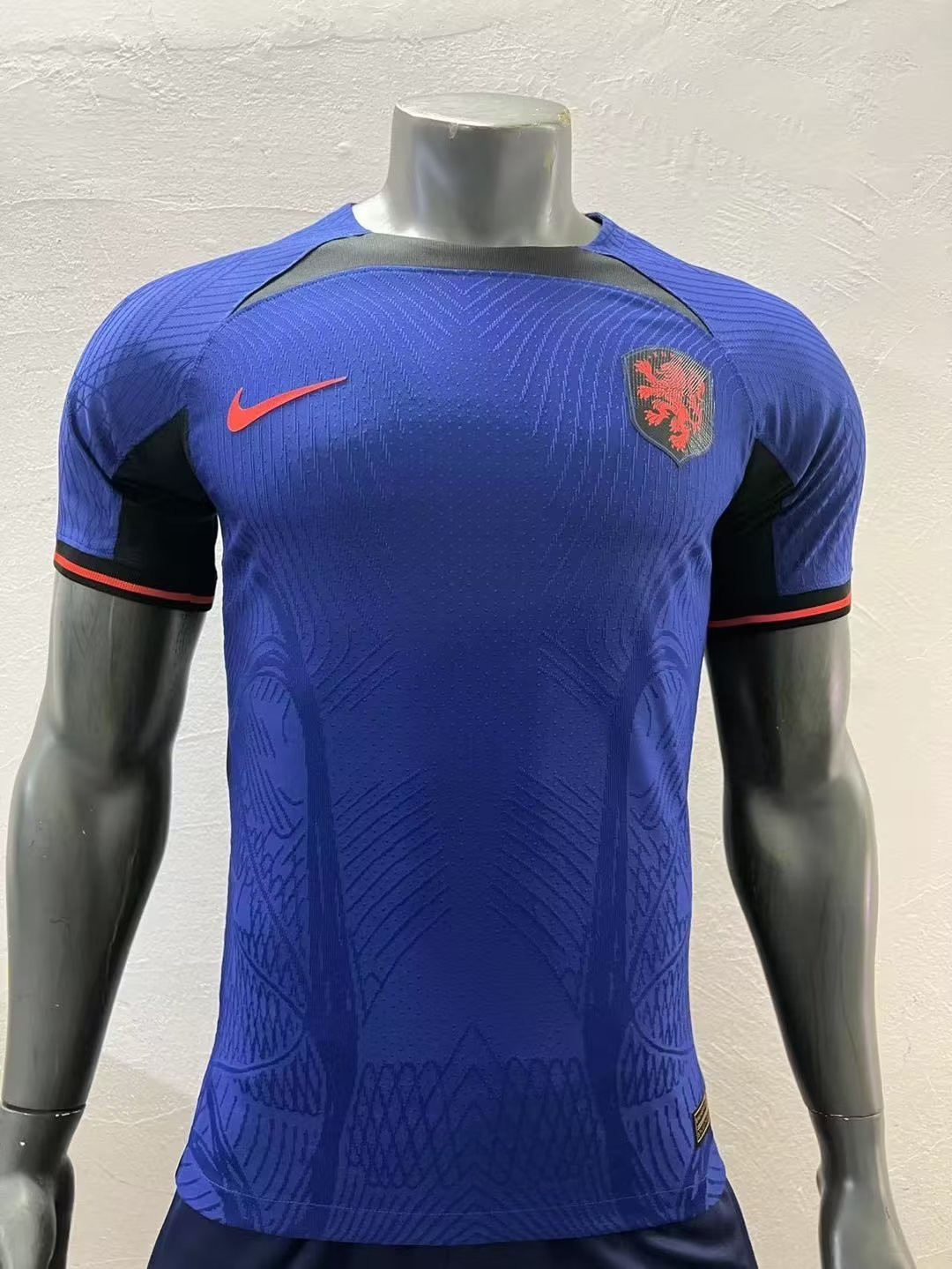 Netherlands Away Soccer Jersey Replica 2022 Mens (Player Version)