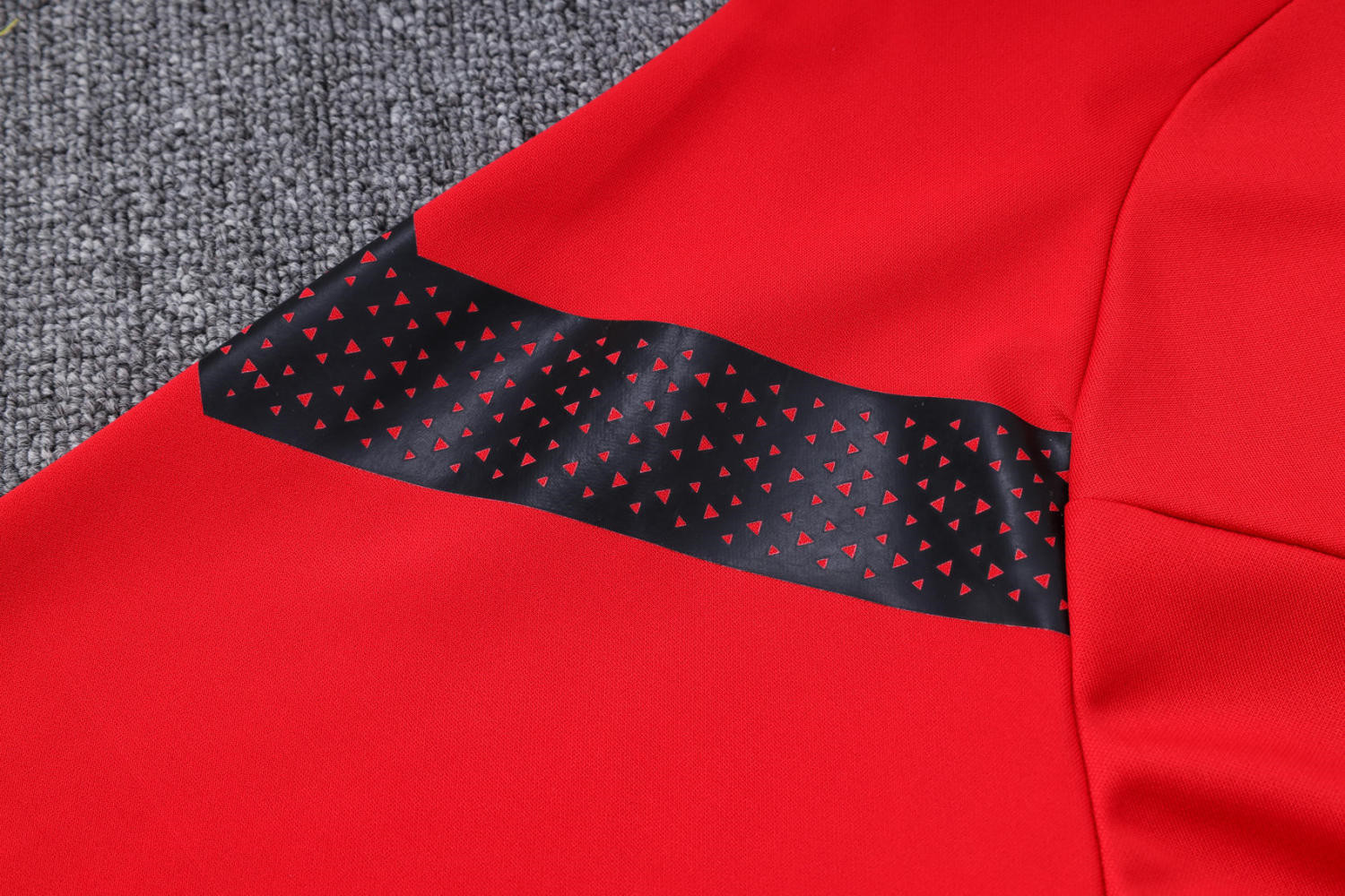 AC Milan Soccer Jacket + Pants Replica Red 2022/23 Mens