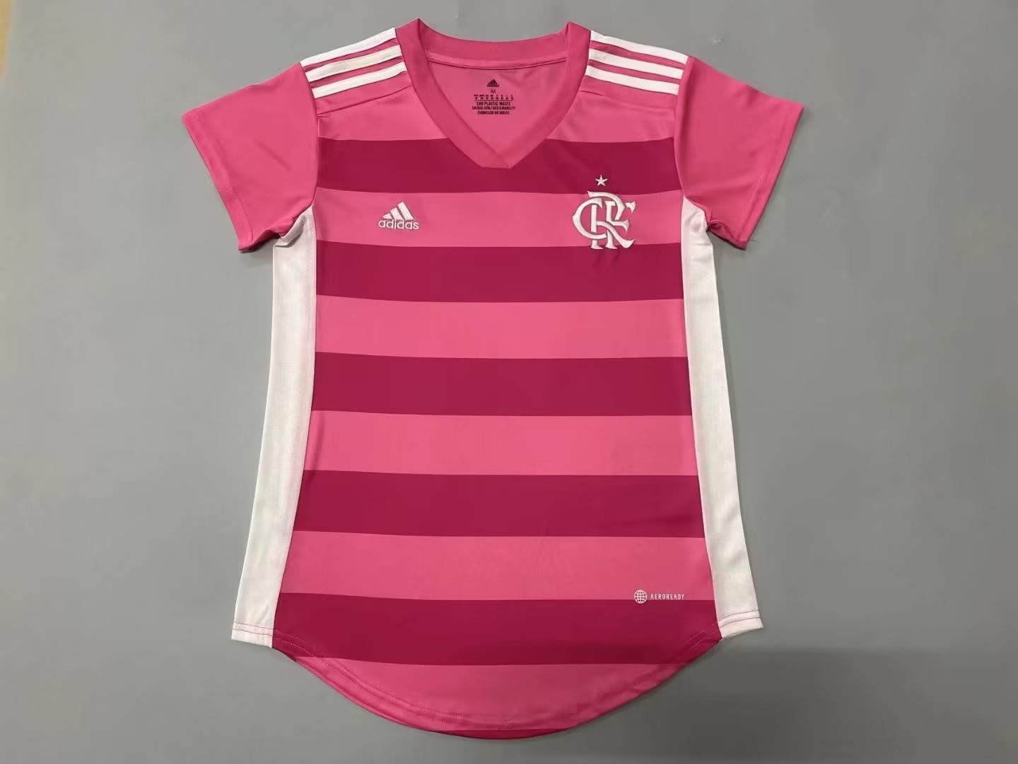 Flamengo Soccer Jersey Replica Third Camisa Outubro Rosa Pink 2022/23 Womens