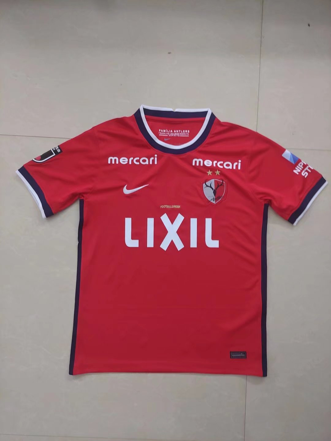 Kashima Antlers Soccer Jersey Replica Home Mens 2022/23