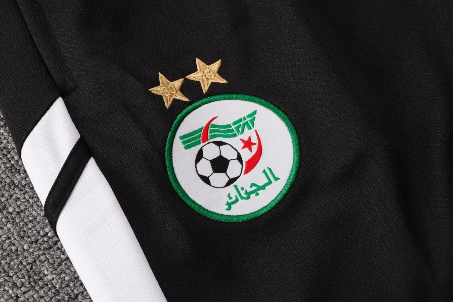 Algeria Soccer Training Suit Teamgeist Grey Mens 2022/23