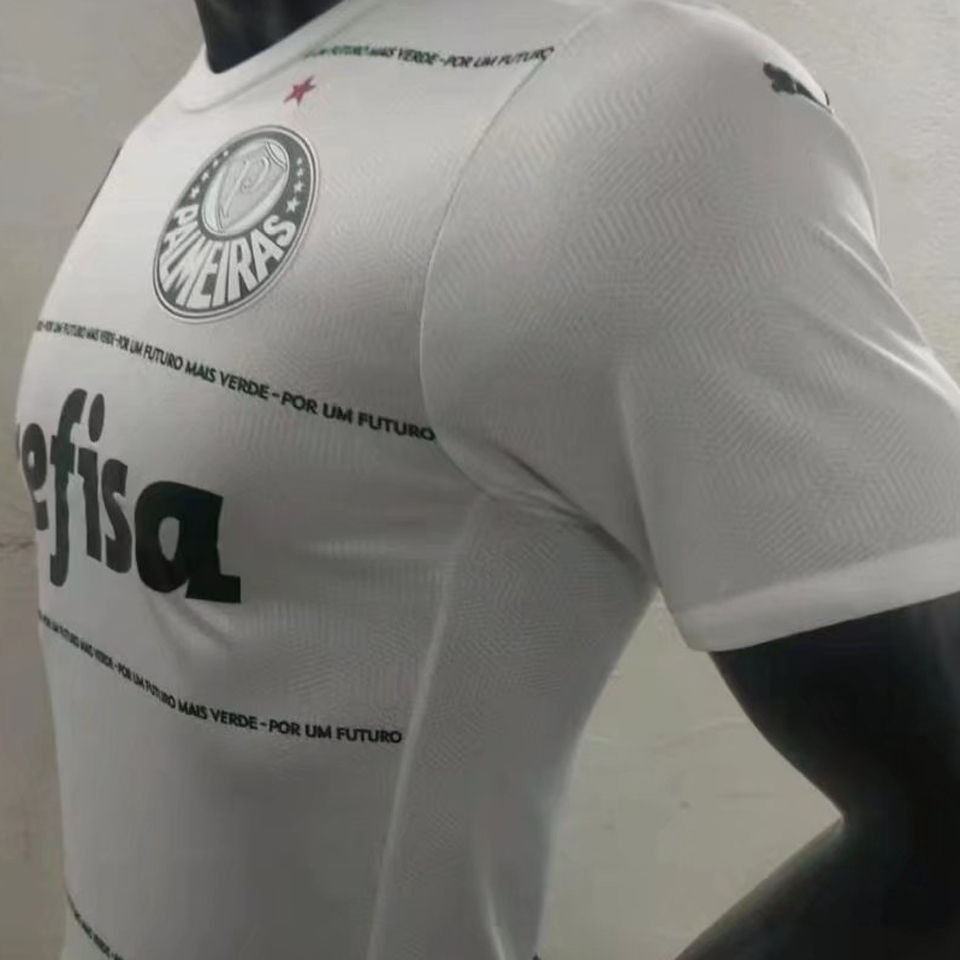 Palmeiras Soccer Jersey Replica Away White Mens 2022/23 (Player Version)
