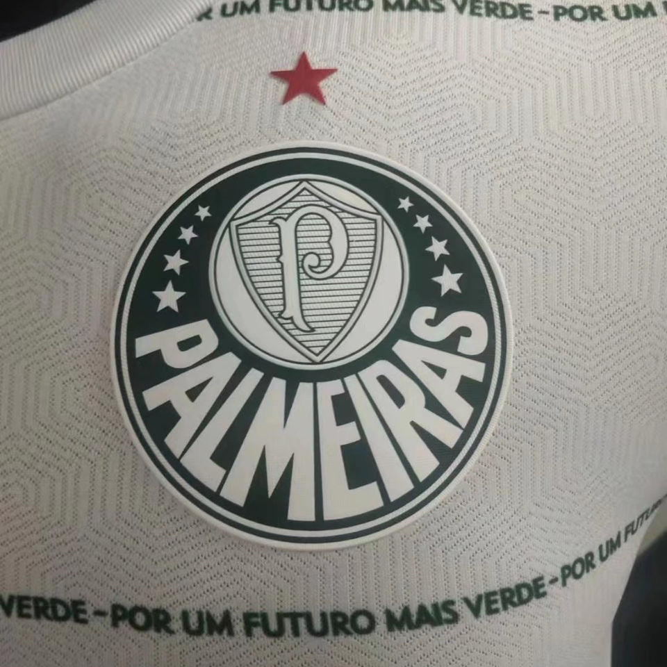 Palmeiras Soccer Jersey Replica Away White Mens 2022/23 (Player Version)