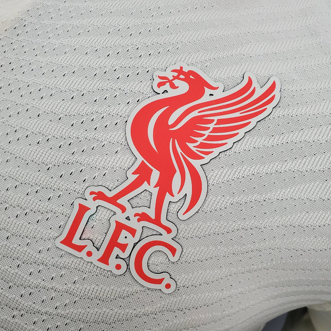 Liverpool Soccer Jersey Replica Away Long Sleeve Mens 2021/22 (Player Version)