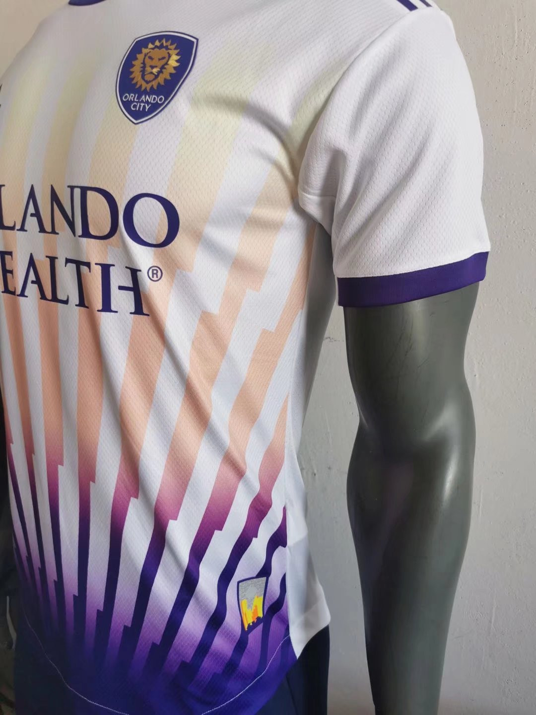 Orlando City Soccer Jersey Replica Home Mens 2022/23 (Player Version)
