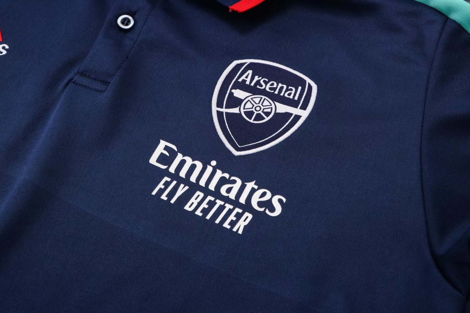 Arsenal Soccer Polo Jersey Replica Royal Mens 2021/22