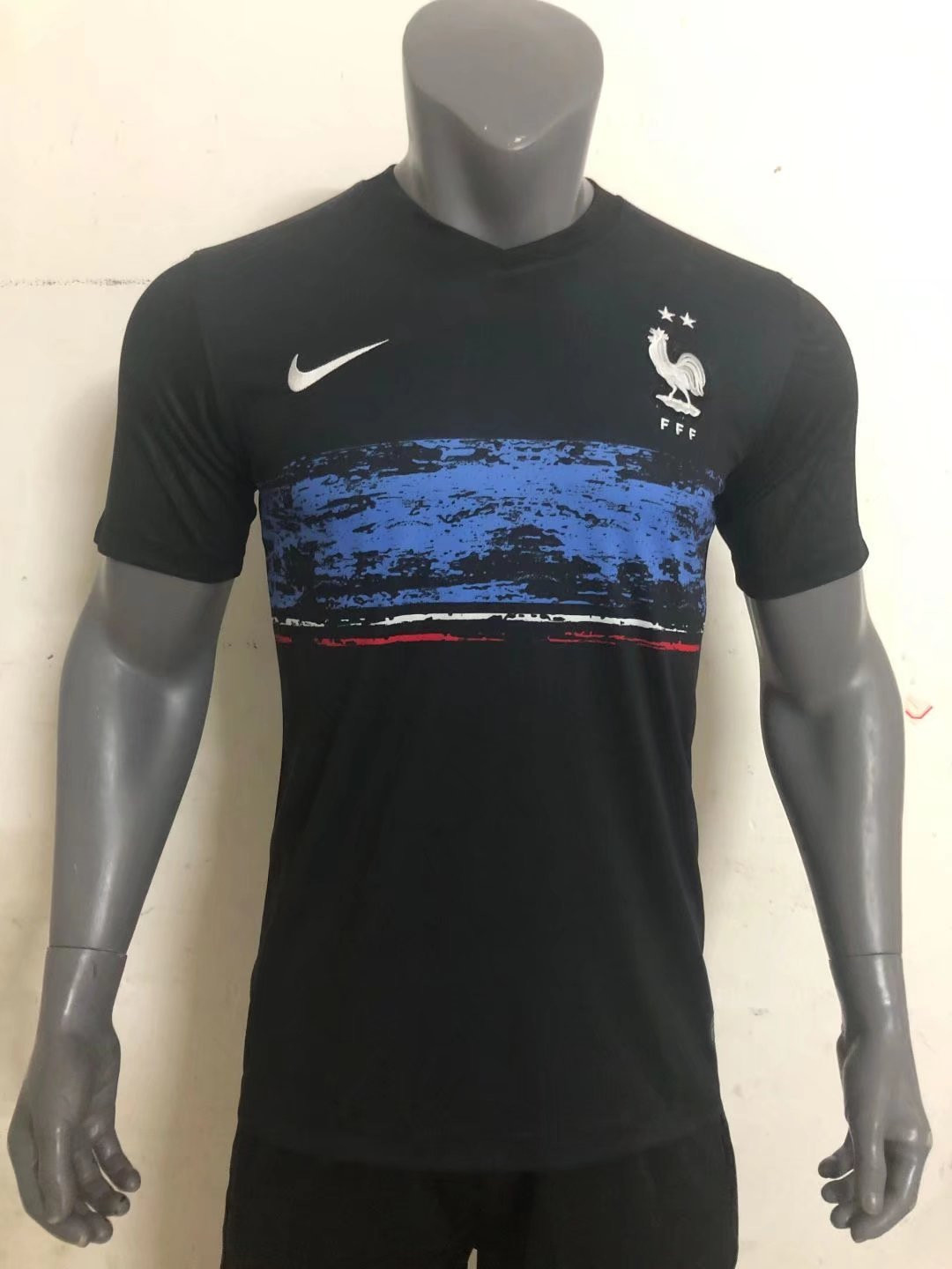 France Soccer Jersey Replica Special Edition Black Mens 2022