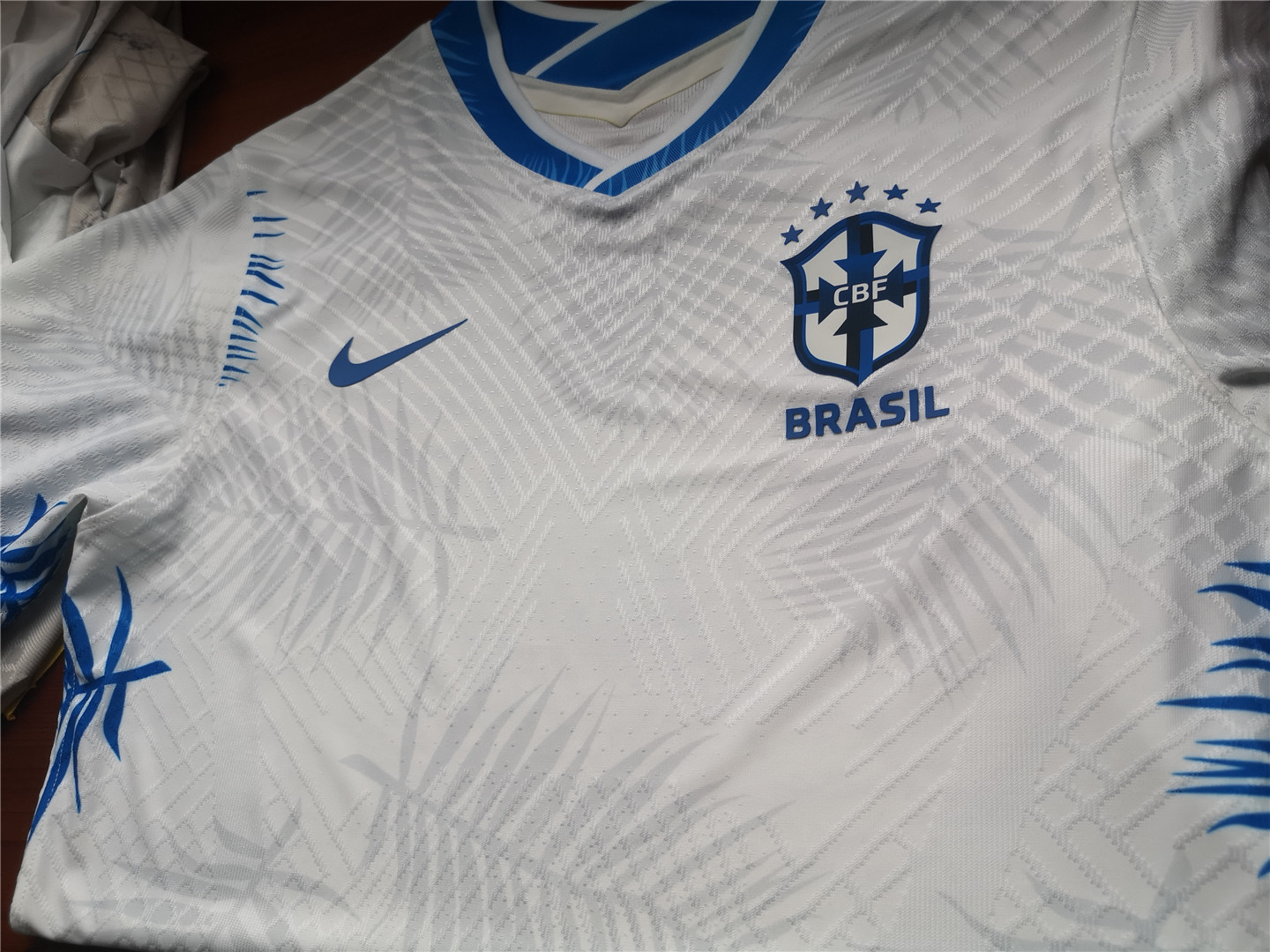 Brazil Soccer Jersey Replica Special Edition White Mens 2022 (Match)