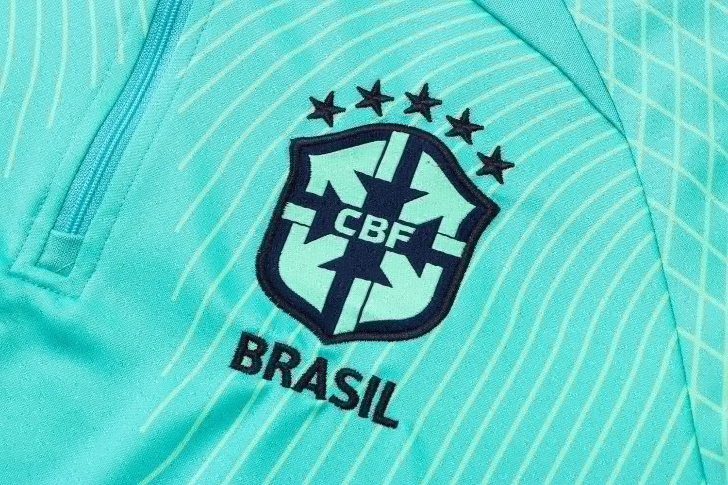 Brazil Soccer Training Suit Green 3D Mens 2022