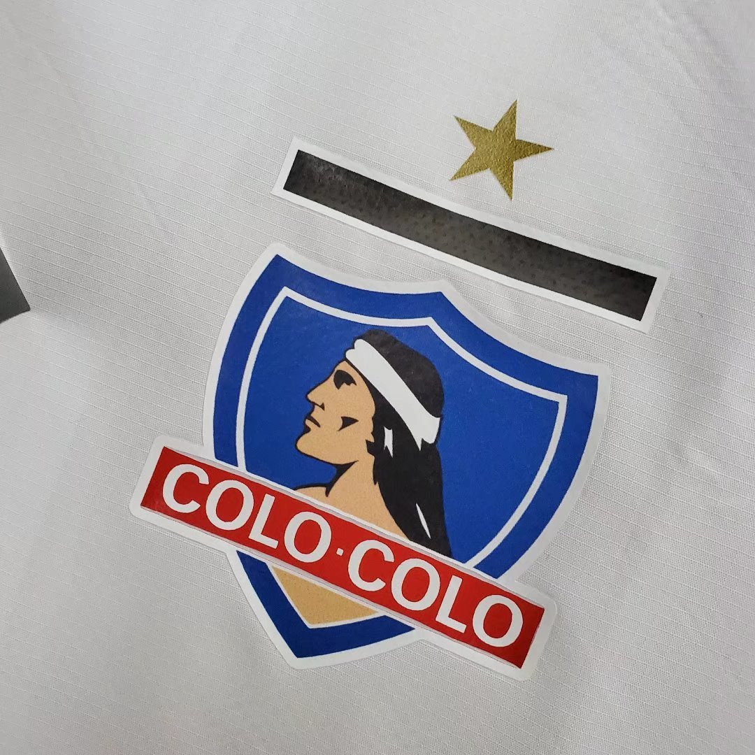 Colo Colo Soccer Windrunner Jacket White Mens 2022/23