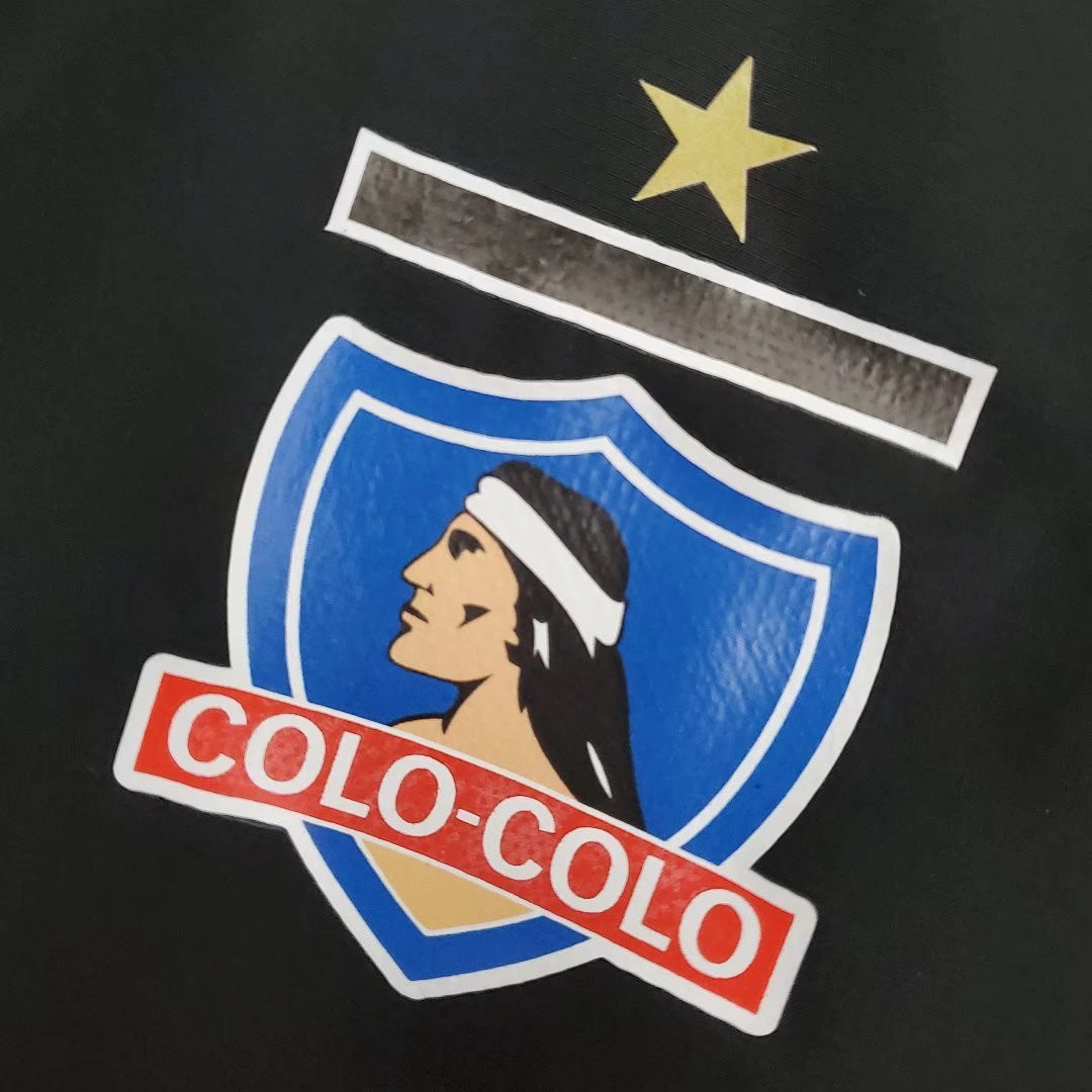 Colo Colo Soccer Windrunner Jacket Black Mens 2022/23