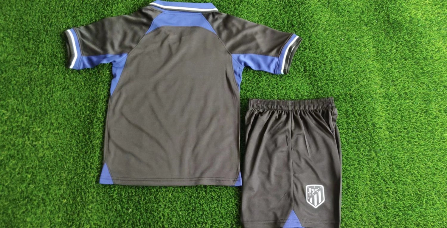 Atletico Madrid Soccer Jersey + Short Replica Away Youth 2022/23