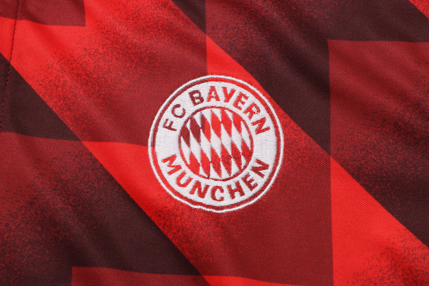 Bayern Munich Soccer Polo Jersey Replica Burgundy Mens 2022/23
