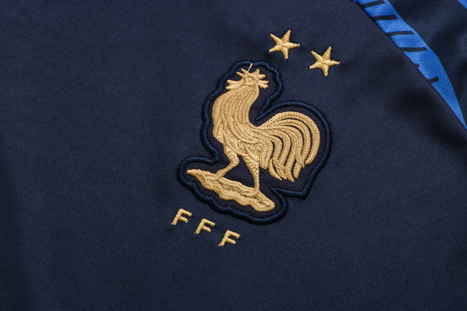 France 2022 Royal Soccer Jersey + Short Replica Mens