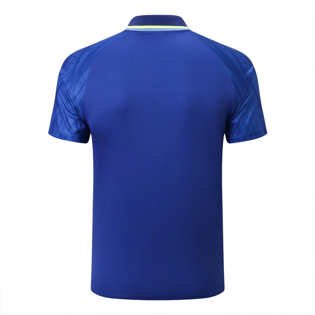 Chelsea Soccer Polo Jersey Replica Blue Mens 2022/23