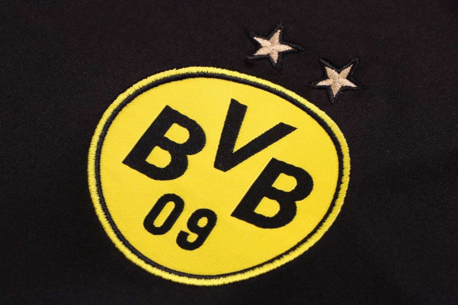 Borussia Dortmund Soccer Polo Jersey Replica Black Mens 2022/23