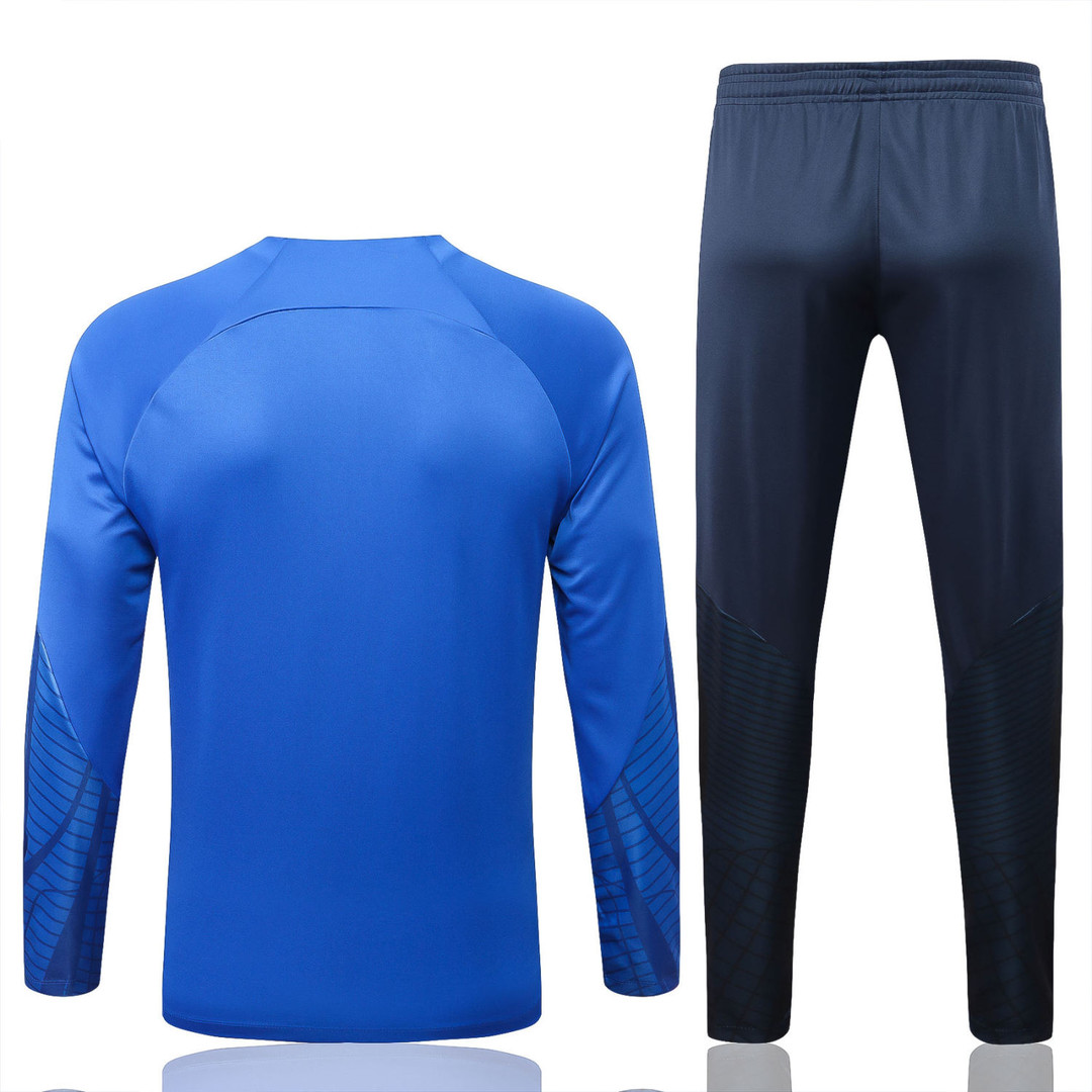 PSG Soccer Training Suit Blue Mens 2022/23