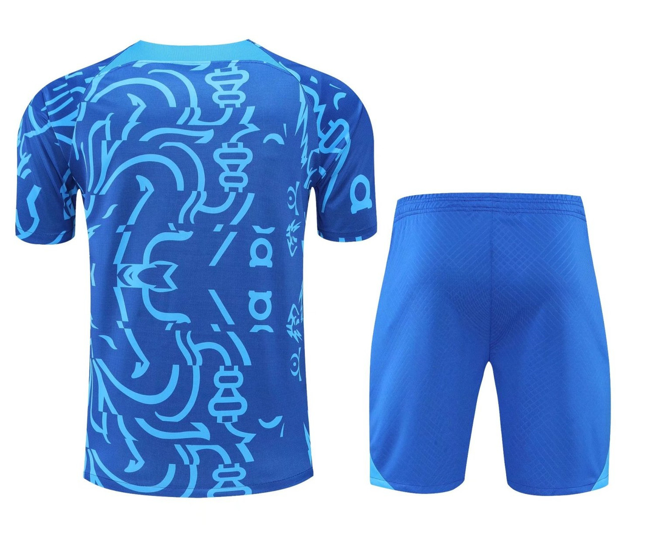 Chelsea Soccer Jersey + Short Replica Blue 3D Mens 2022/23