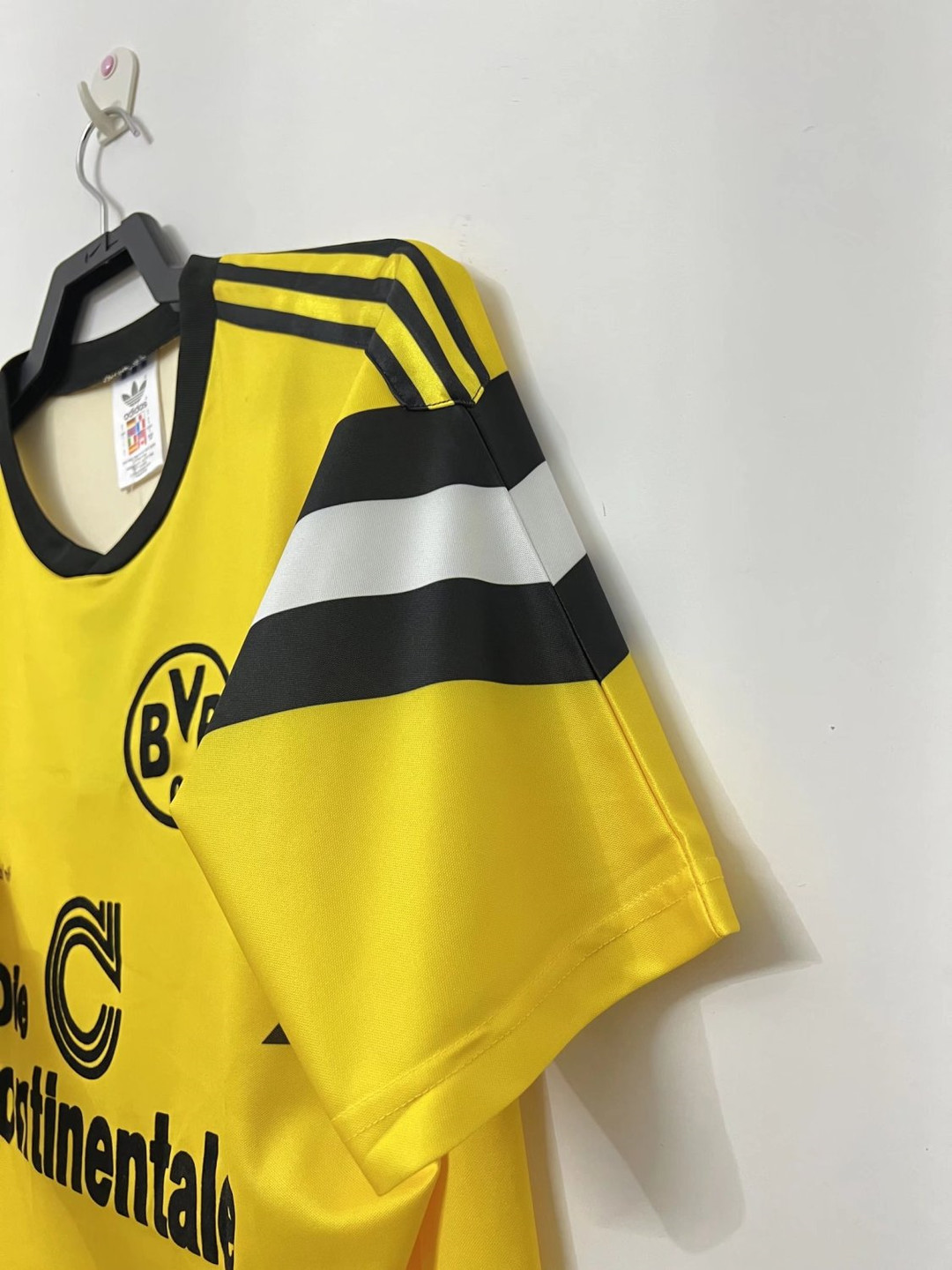 Borussia Dortmund Soccer Jersey Replica Retro Home Mens 1989/90