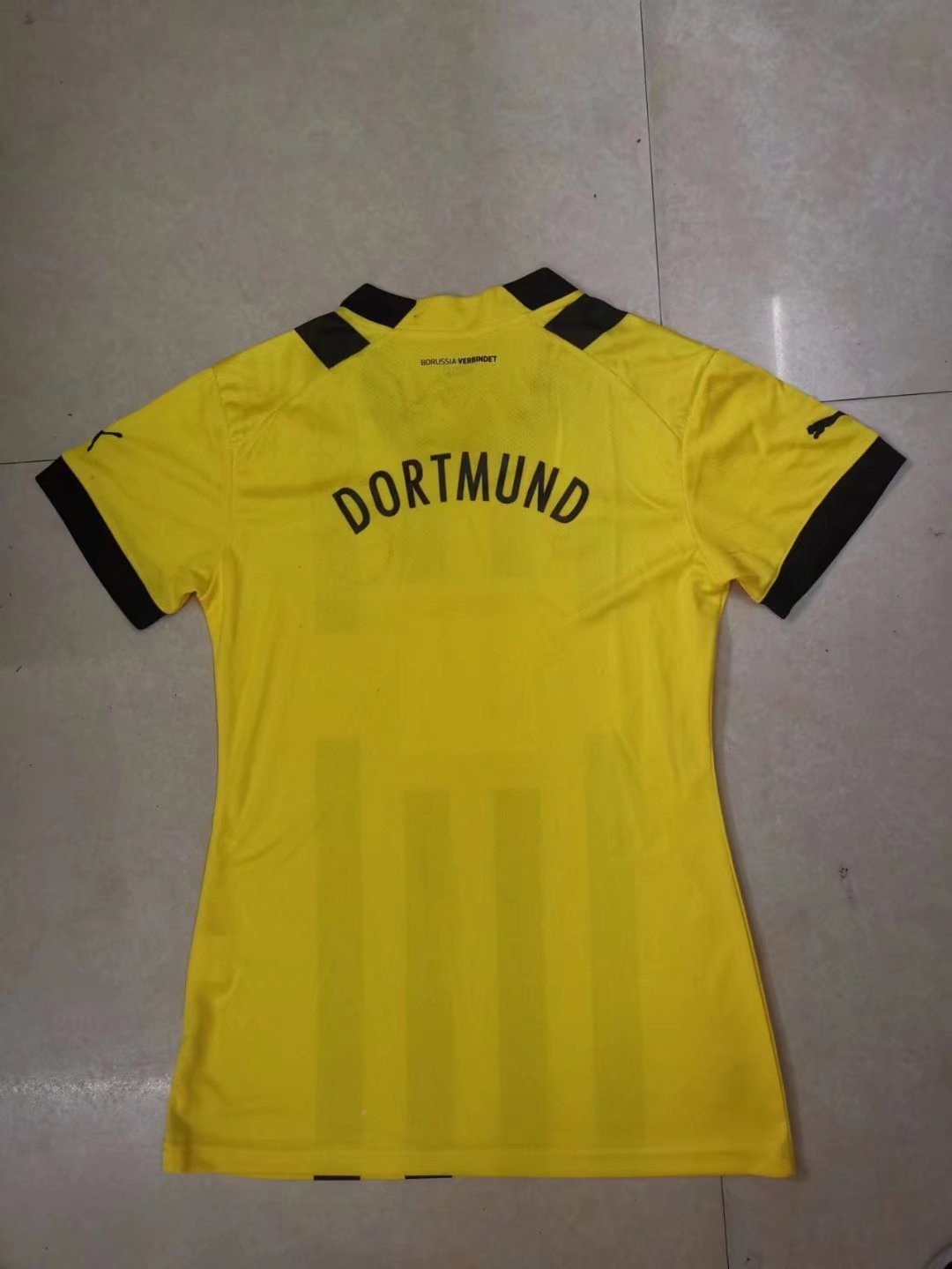 Borussia Dortmund Soccer Jersey Replica Home Womens 2022/23