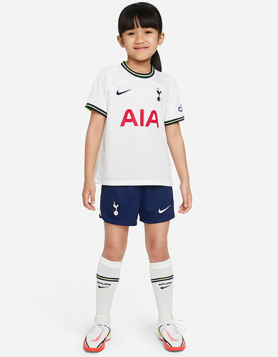 Tottenham Hotspur Home Soccer Jersey + Short + Socks Replica Youth 2022/23