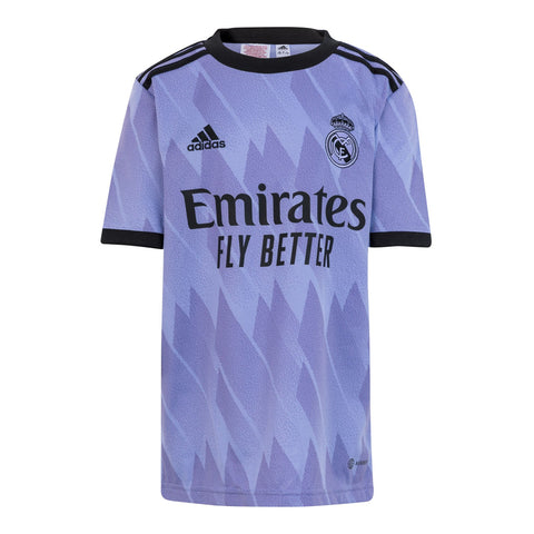 Real Madrid Away Soccer Jersey + Short + Socks Replica Youth 2022/23