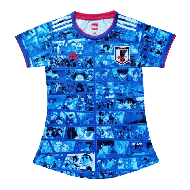 Japan Soccer Jersey Replica Anime Special Edition Blue Womens 2022/23 ...