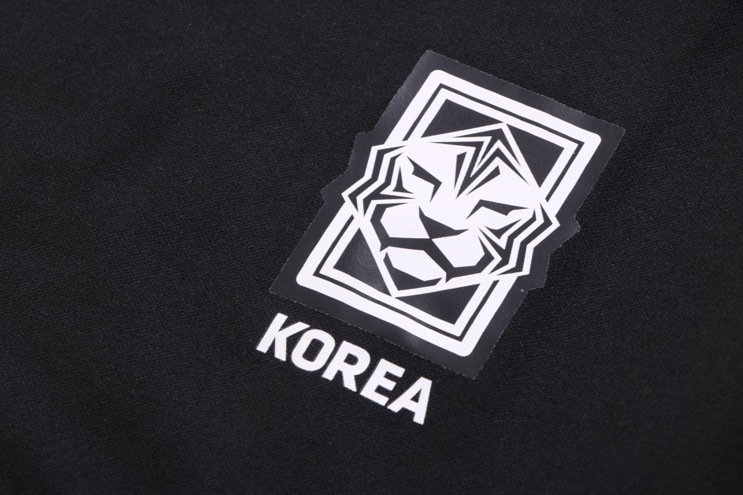 Korea Soccer Training Suit Jacket + Pants Black 2022/23 Mens
