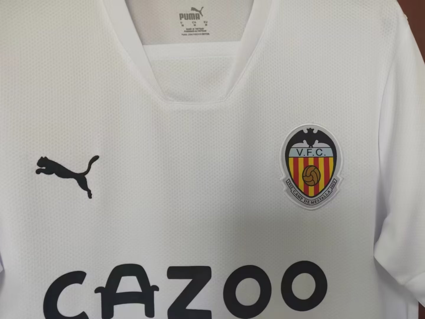 Valencia Soccer Jersey Replica Home Mens 2022/23