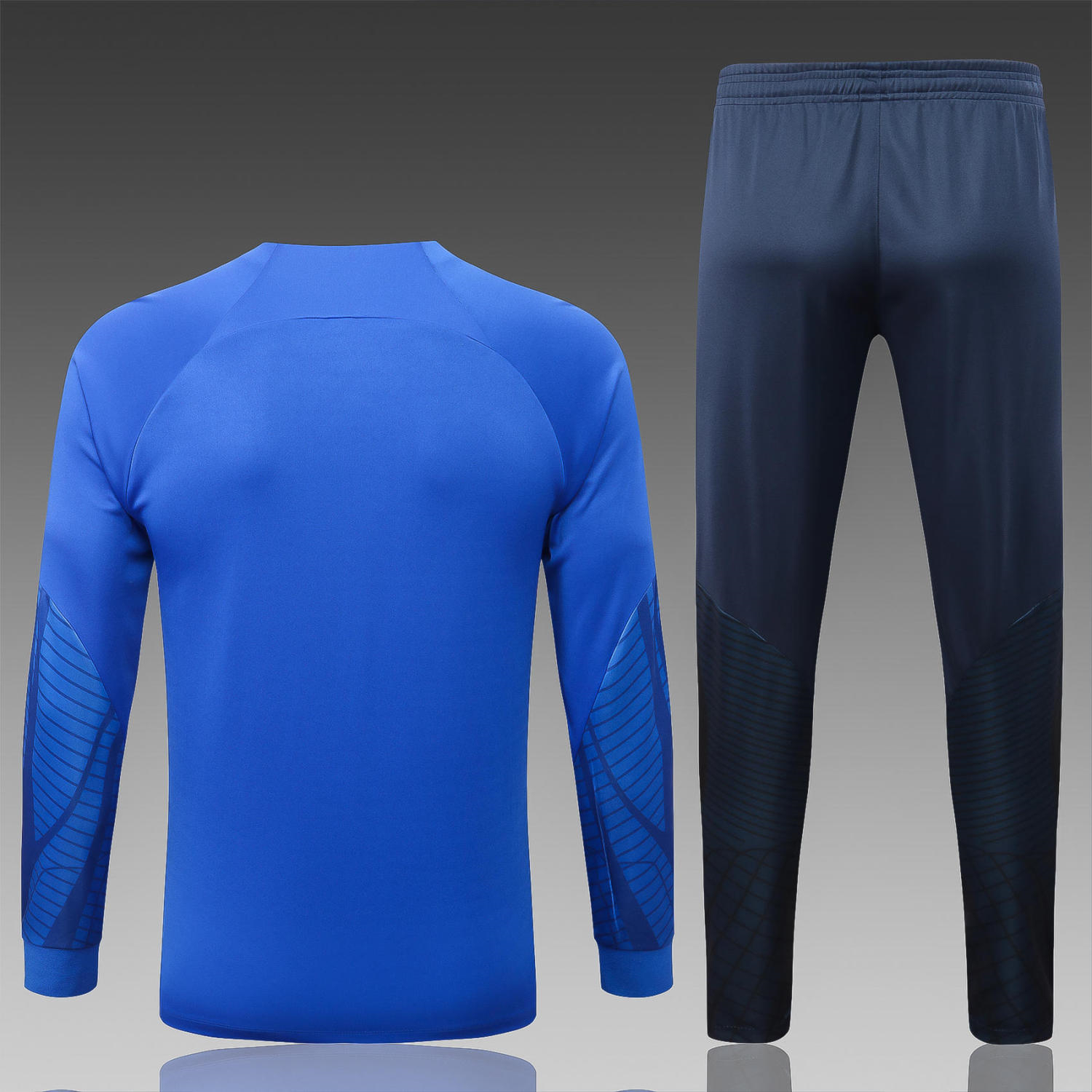 PSG Soccer Training Suit Jacket + Pants Blue 2022/23 Youth